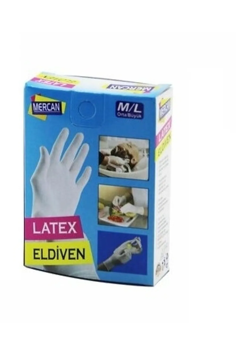 Eldiven Latex Eldiven Muayene Eldiveni S/m 60 Adet