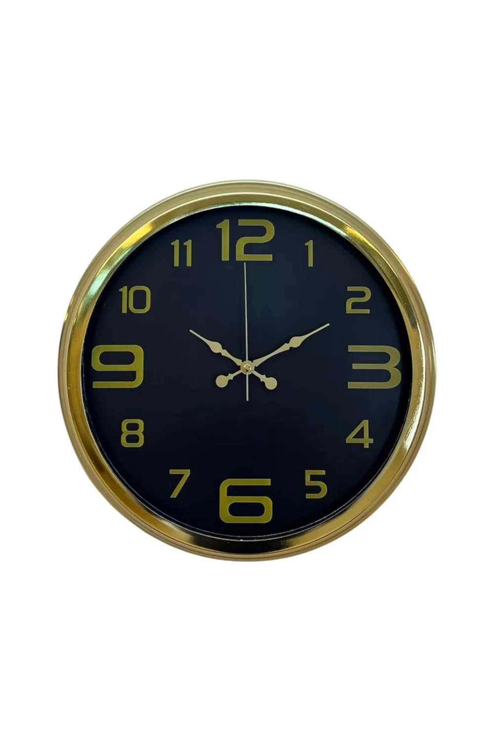 Elegance Gold Luxury 40 Cm Metal Duvar Saati
