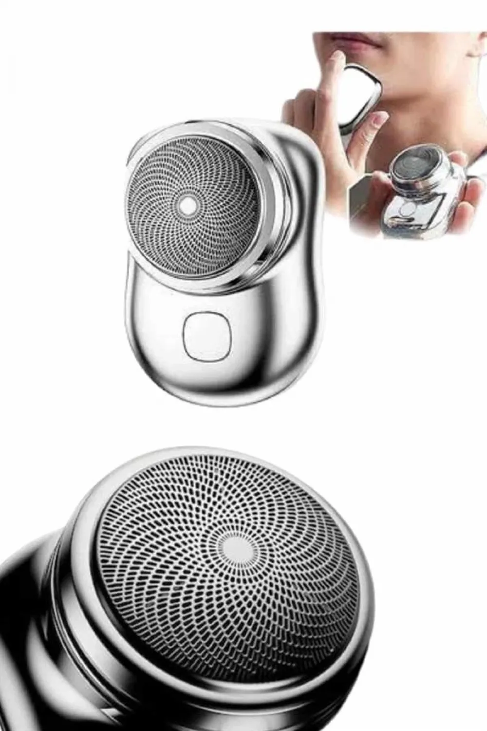 Elektrikli Mini Tıraş Makinesi,taşınabilir Usb Şarjlı Kablosuz Tıraş Makinesi