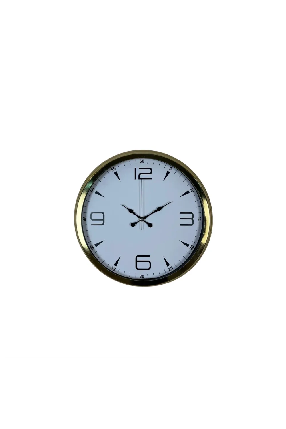 Elite Gold 40 Cm Metal Duvar Saati