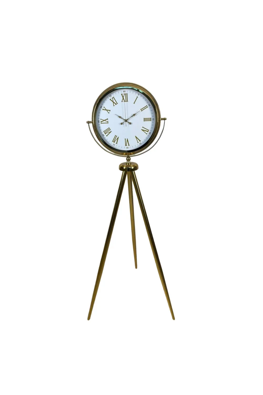 Elite Roma Rakamlı Gold Tripod Ayaklı Saat