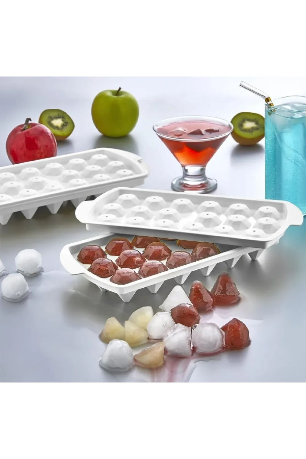 Elmas 18 Bölmeli Buz Kalıbı