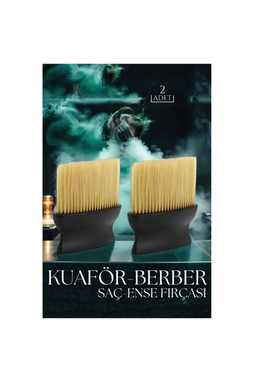 Ense Saç Kıl Fırçası 2 li Set 719124