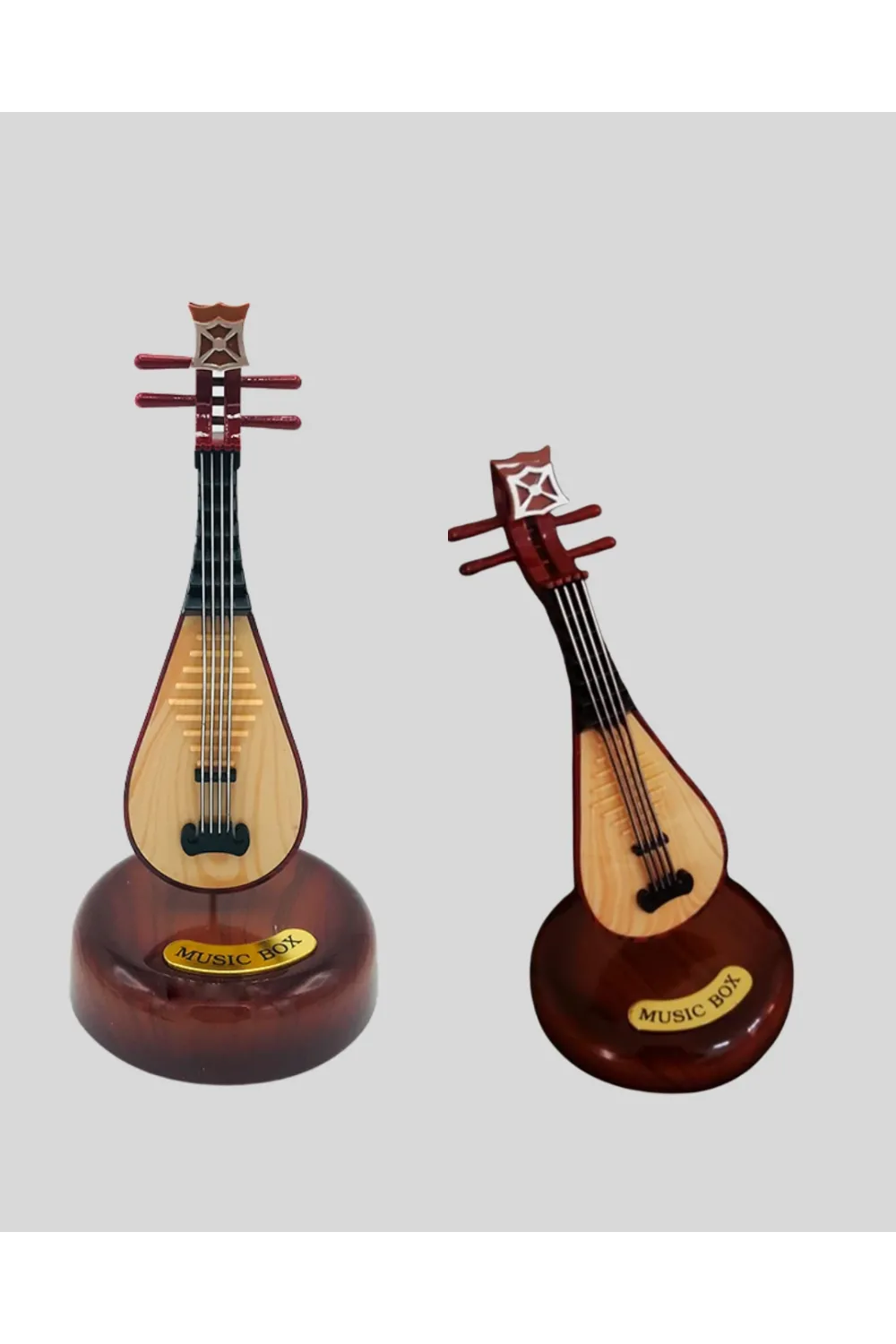Enstrüman Şeklinde Müzik Kutusu Lüt Tasarım Melodious Music