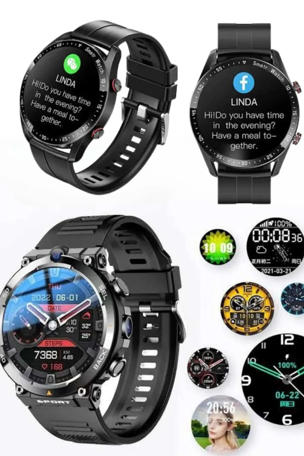 Entegre Gps Ve Geniş Spor Modu Seçenekleriyle Akıllı Saat