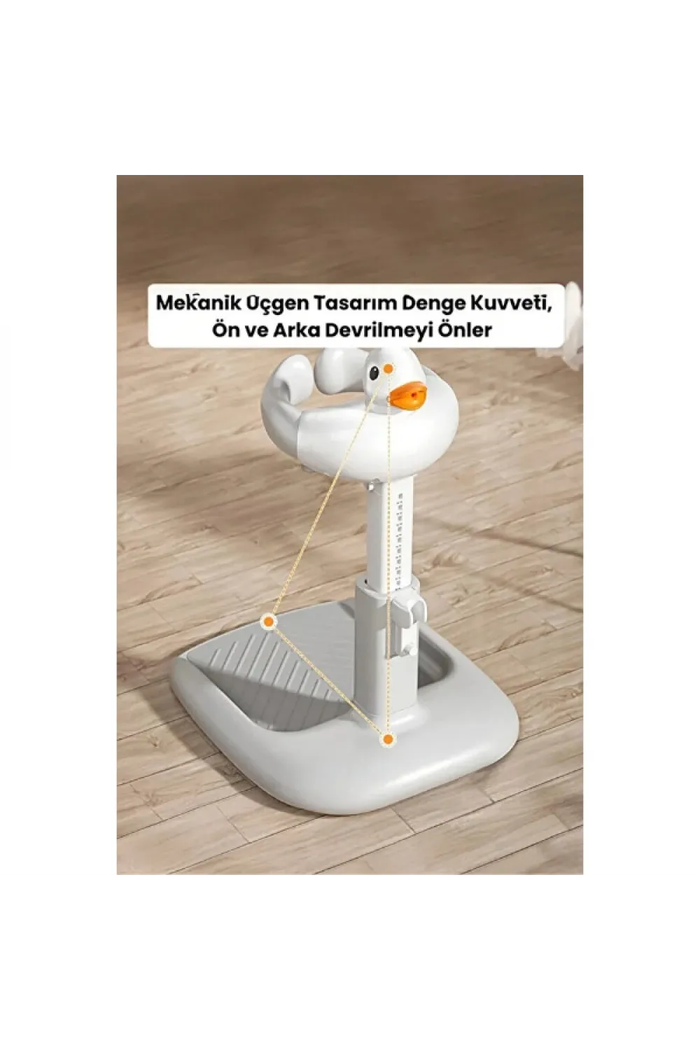 Ergonomik Ördekli Bebek Banyo Yıkama Yardımcısı