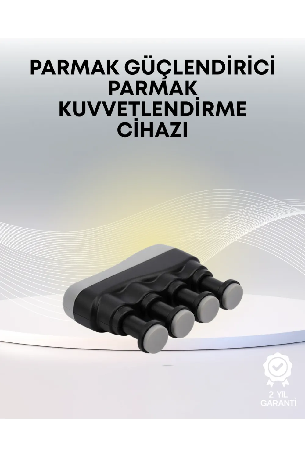 Ergonomik Parmak Egzersiz Aleti El Ve Bilek Güçlendirici