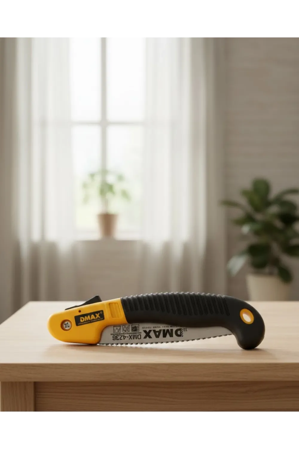 Ergonomik Saplı Katlanabilir Budama Testeresi