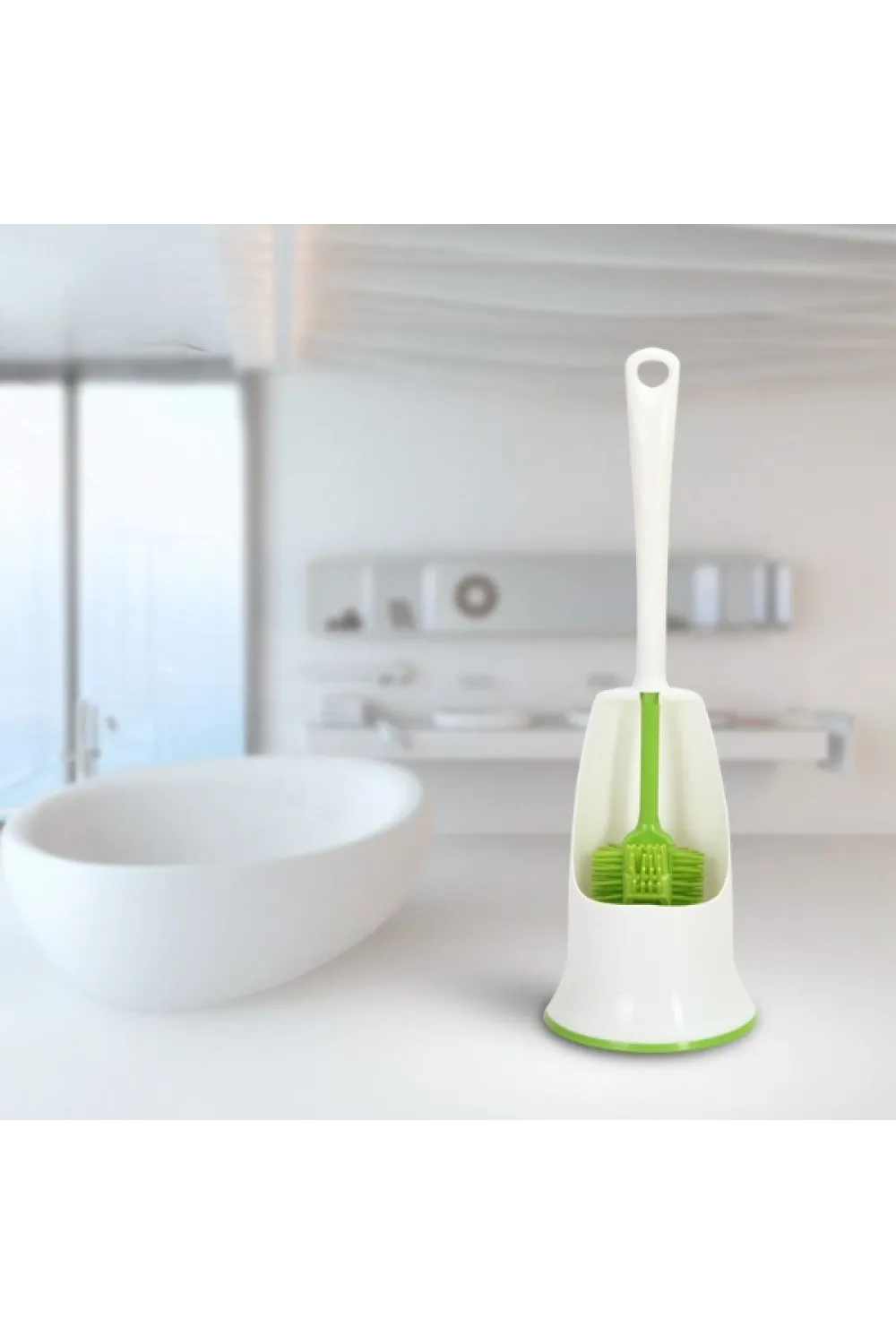Ergonomik Silikon Tuvalet Fırçası