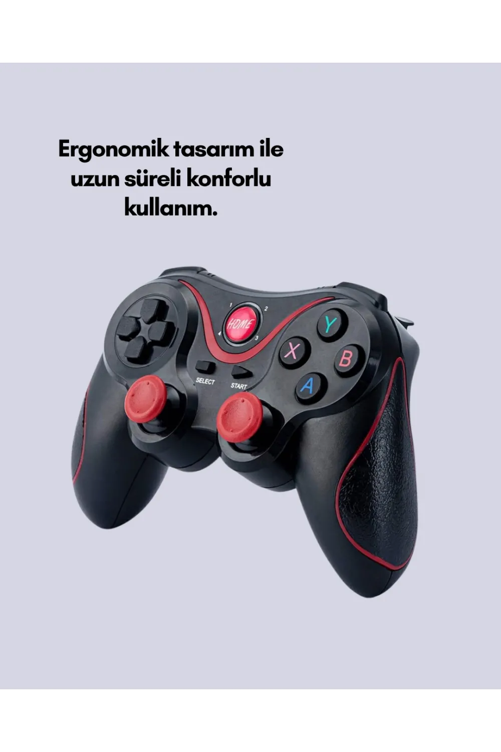 Ergonomik Tasarımlı Çok Yönlü Wireless Gamepad