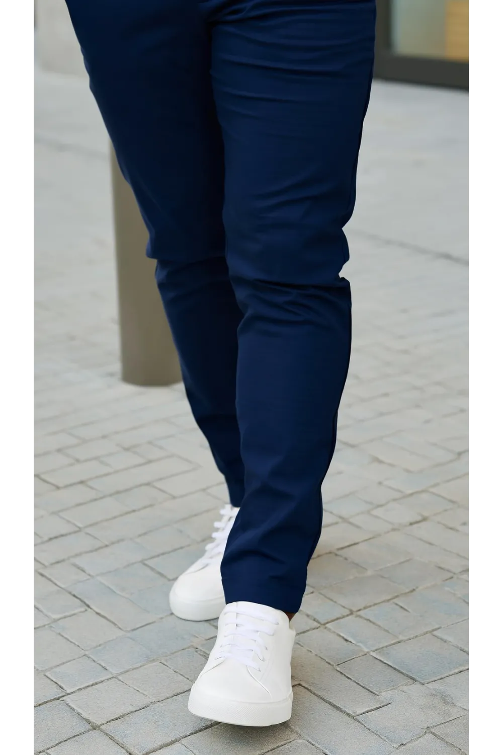 Erkek Cepli Slimfit Atlas Pantolon