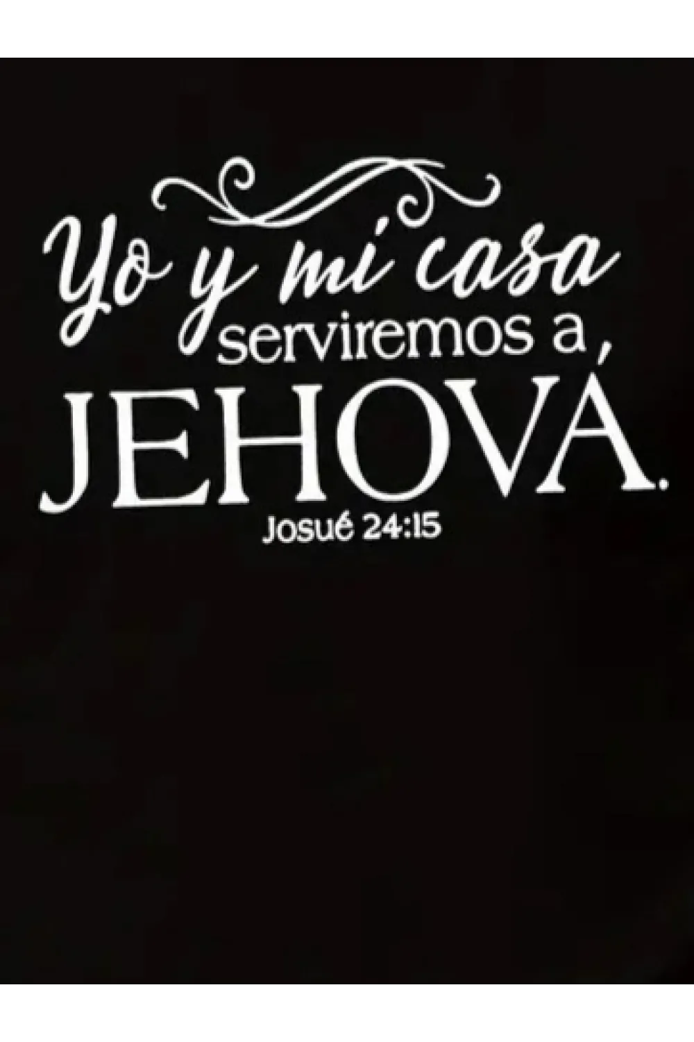 Erkek Jehova Baskılı Süprem T-shirt