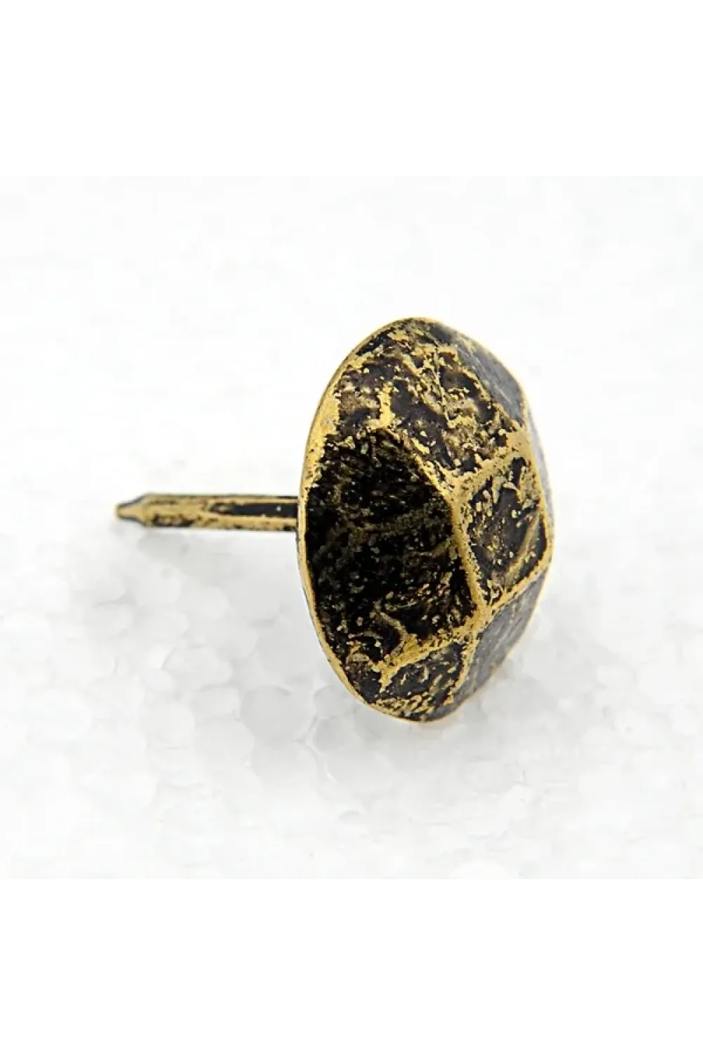 - Eskitme Antik Beşgen Kabara / Raptiye 18 Mm 10