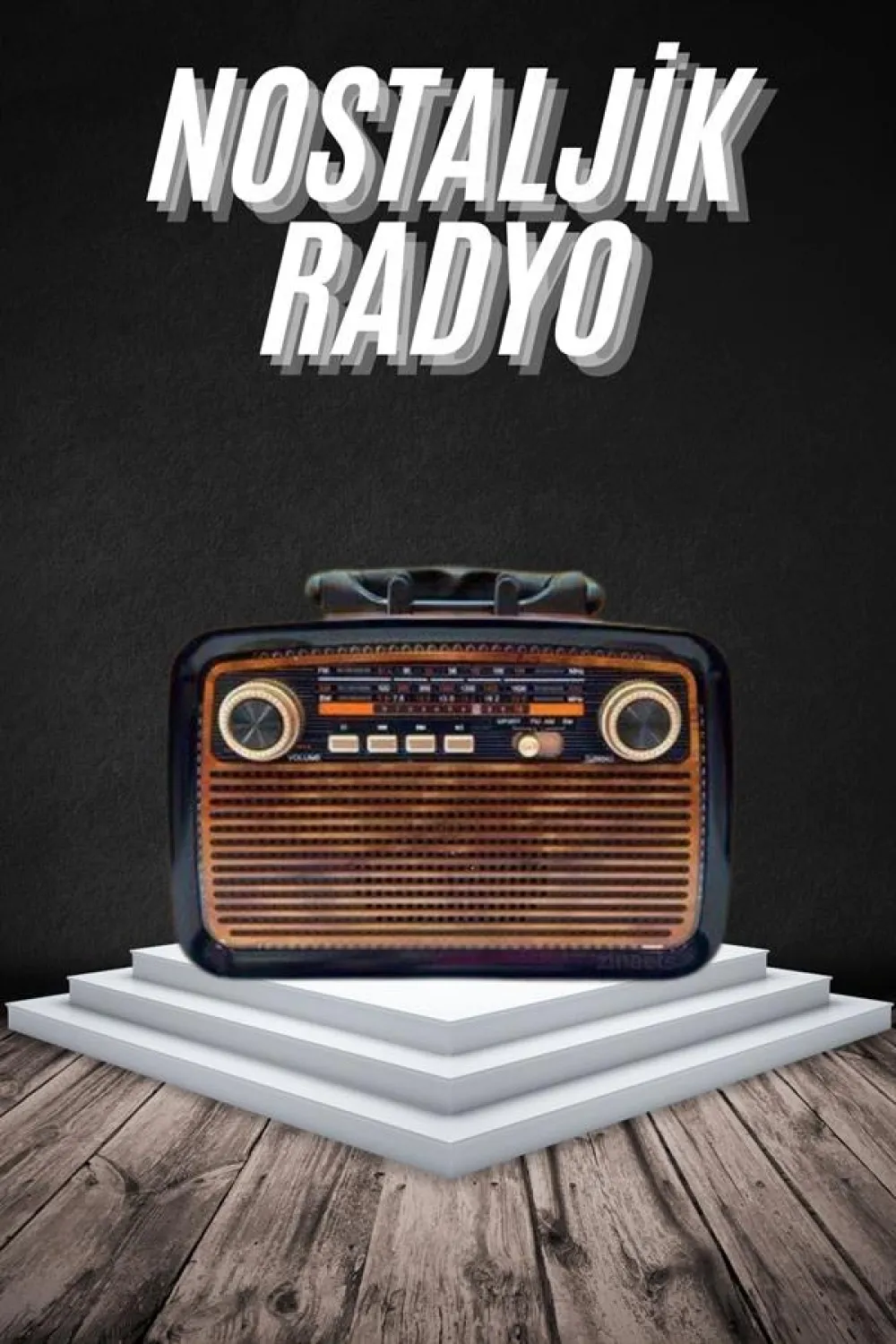 Eskitme Nostalji Tasarımlı Bluetoothlu Nostalji Radyo Ahşap Nostaljik Görünümlü