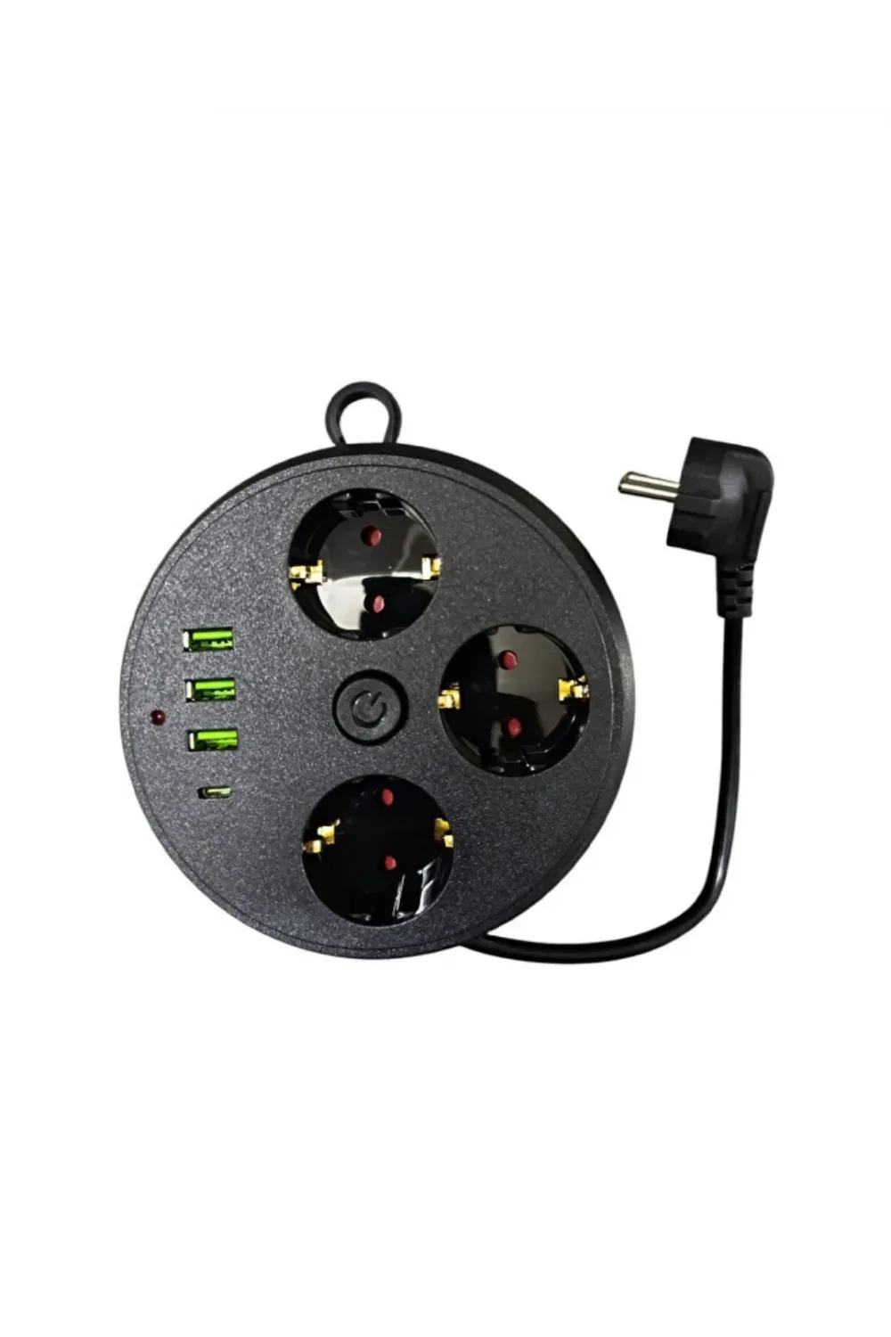 Ev Ofis İçin Çoklu Priz 3 Priz 3 Usb Type C Güvenli Enerji Yönetimi