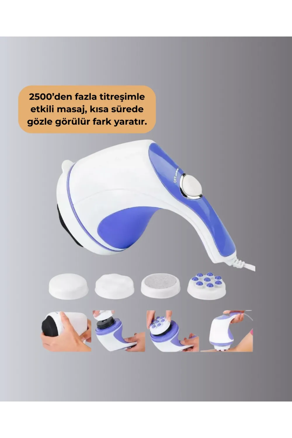 Ev Tipi Profesyonel Masaj Aleti – Tüm Vücut İçin Uygun