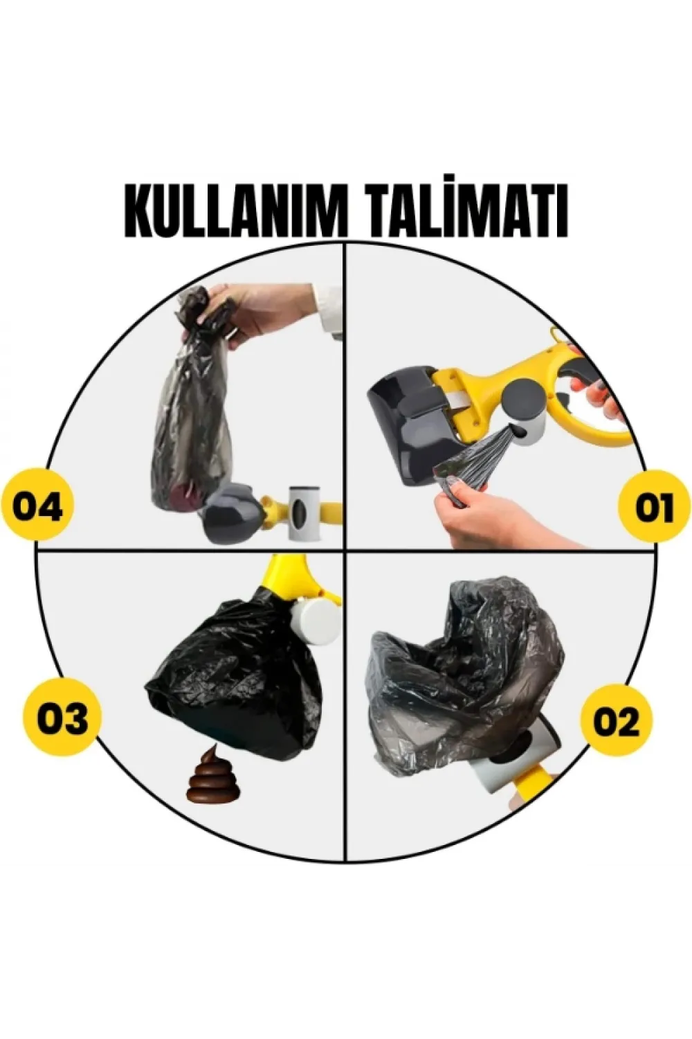 Evcil Hayvan Dışkı Toplama Aparatı