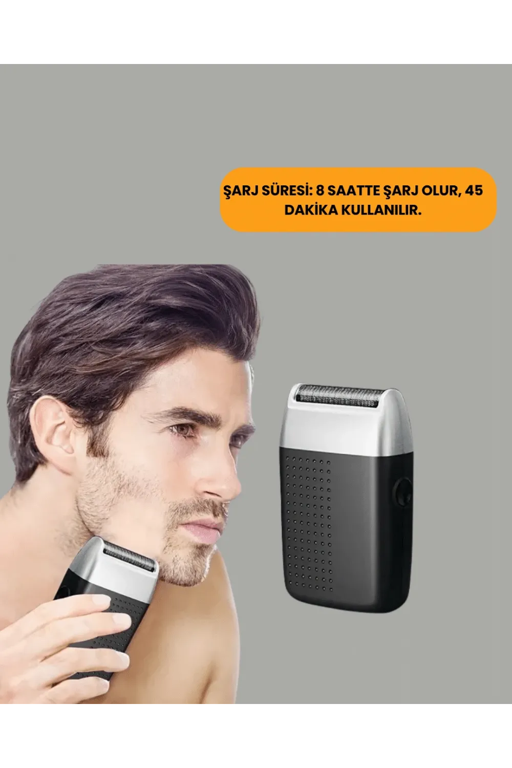 Evde Kişisel Bakımın Yeni Yolu – Kompakt Ve Ergonomik Tıraş Makinesi