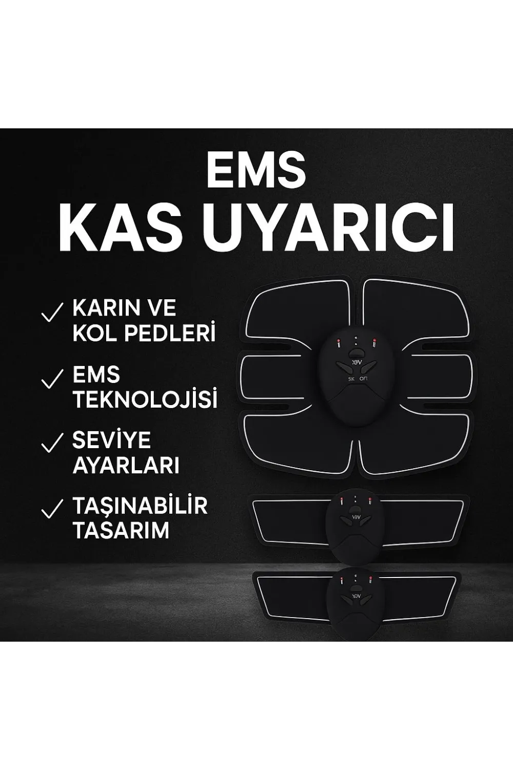 Evde Spor İçin Orijinal Ems Kas Çalıştırma Aleti 2025 Titreşimli Seri