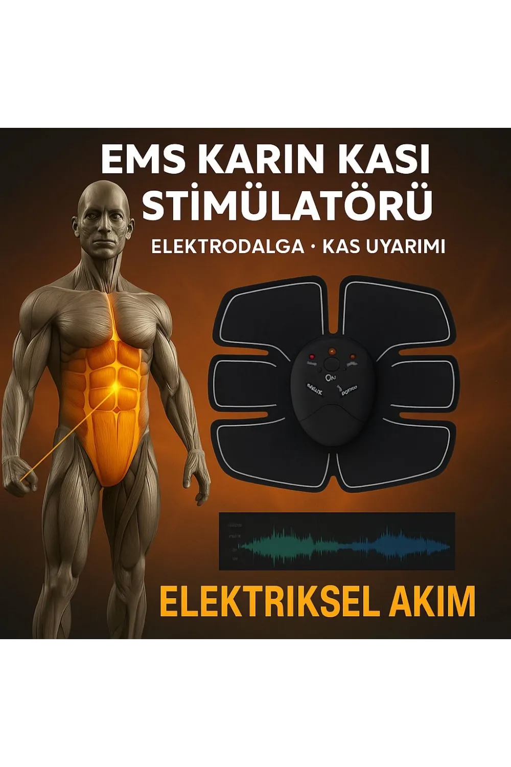 Evde Spor İçin Orijinal Ems Kas Çalıştırma Aleti 2025 Titreşimli Seri