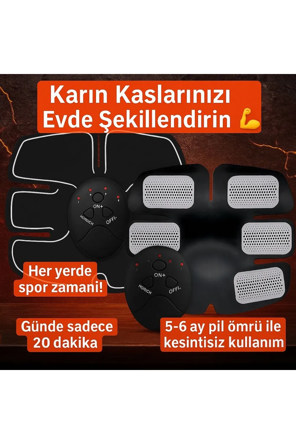 Evde Spor İçin Orijinal Ems Kas Çalıştırma Aleti 2025 Titreşimli Seri