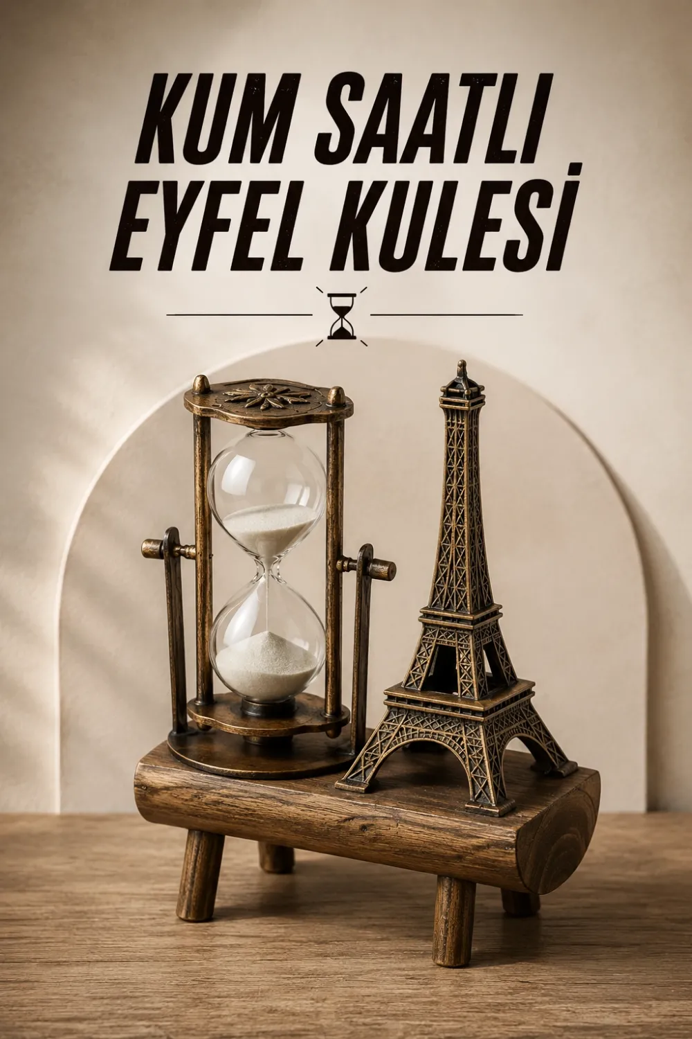 Eyfel Kuleli Kum Saati