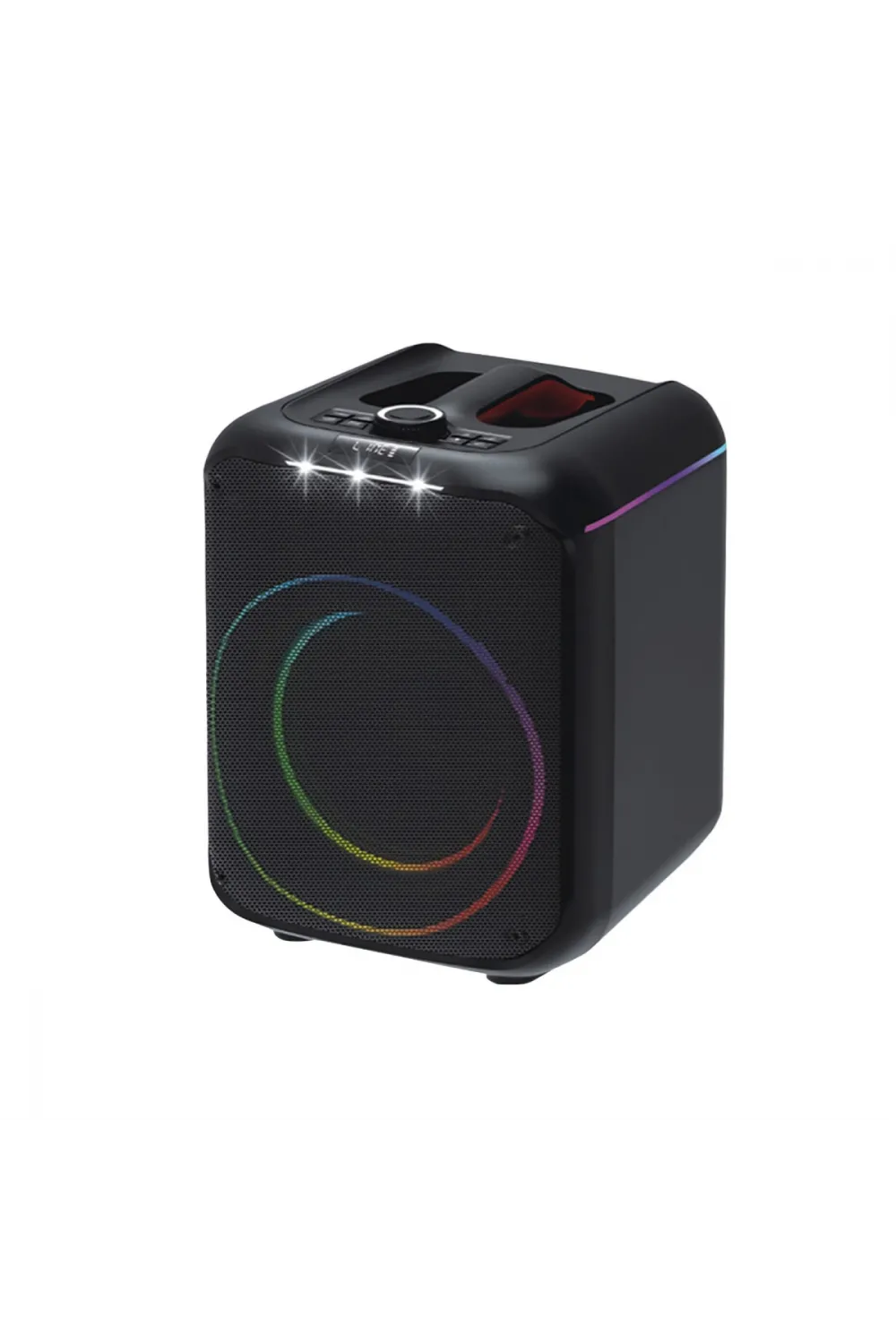 F39 25w Sürücülü Rgb Işıklı 2 Adet Mikrofonlu Bluetooth 5.3 Kablosuz Hoparlör – Siyah