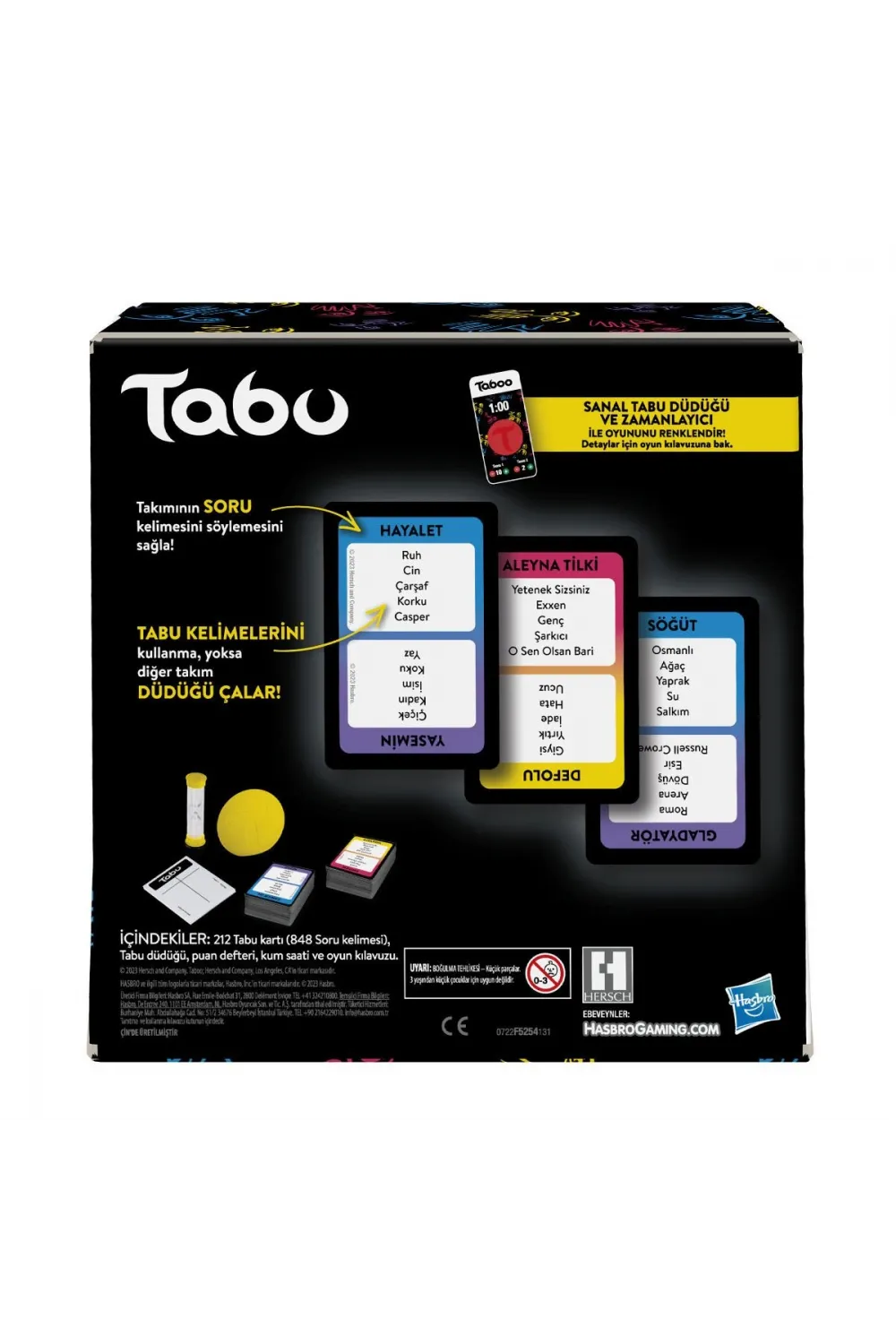 F5254 Hasbro Gaming - Tabu +13 yaş