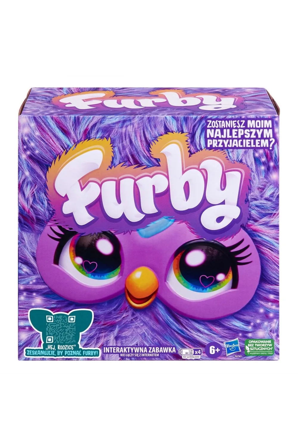 F6743 Furby Mor İnteraktif Peluş
