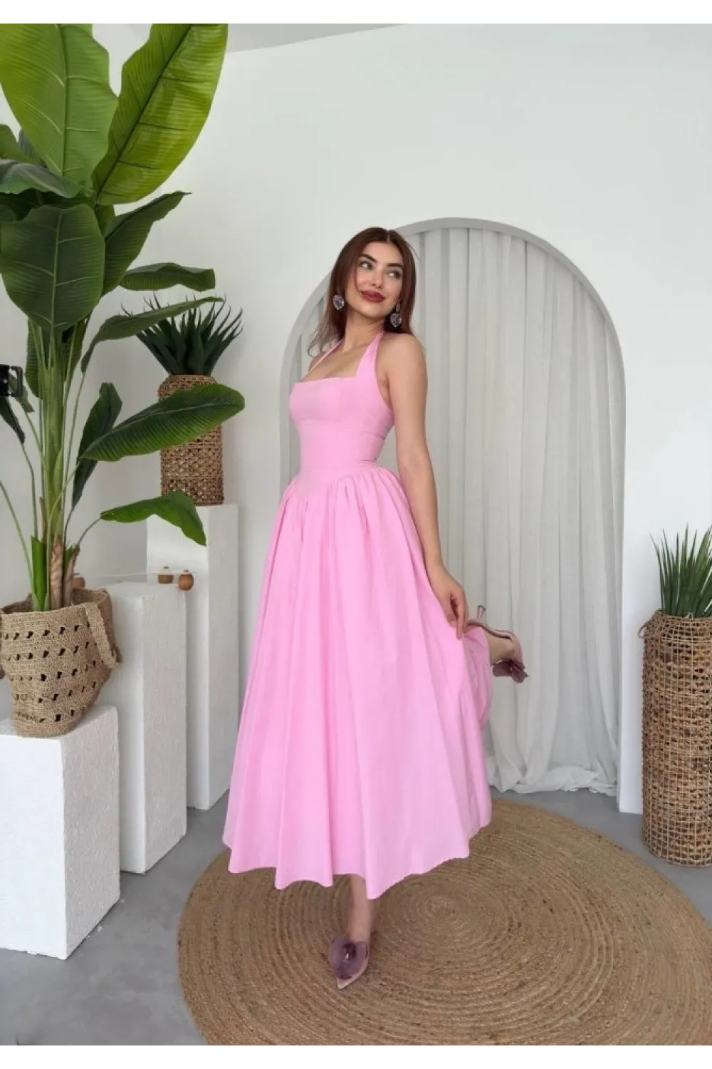 Fedra Midi Elbise