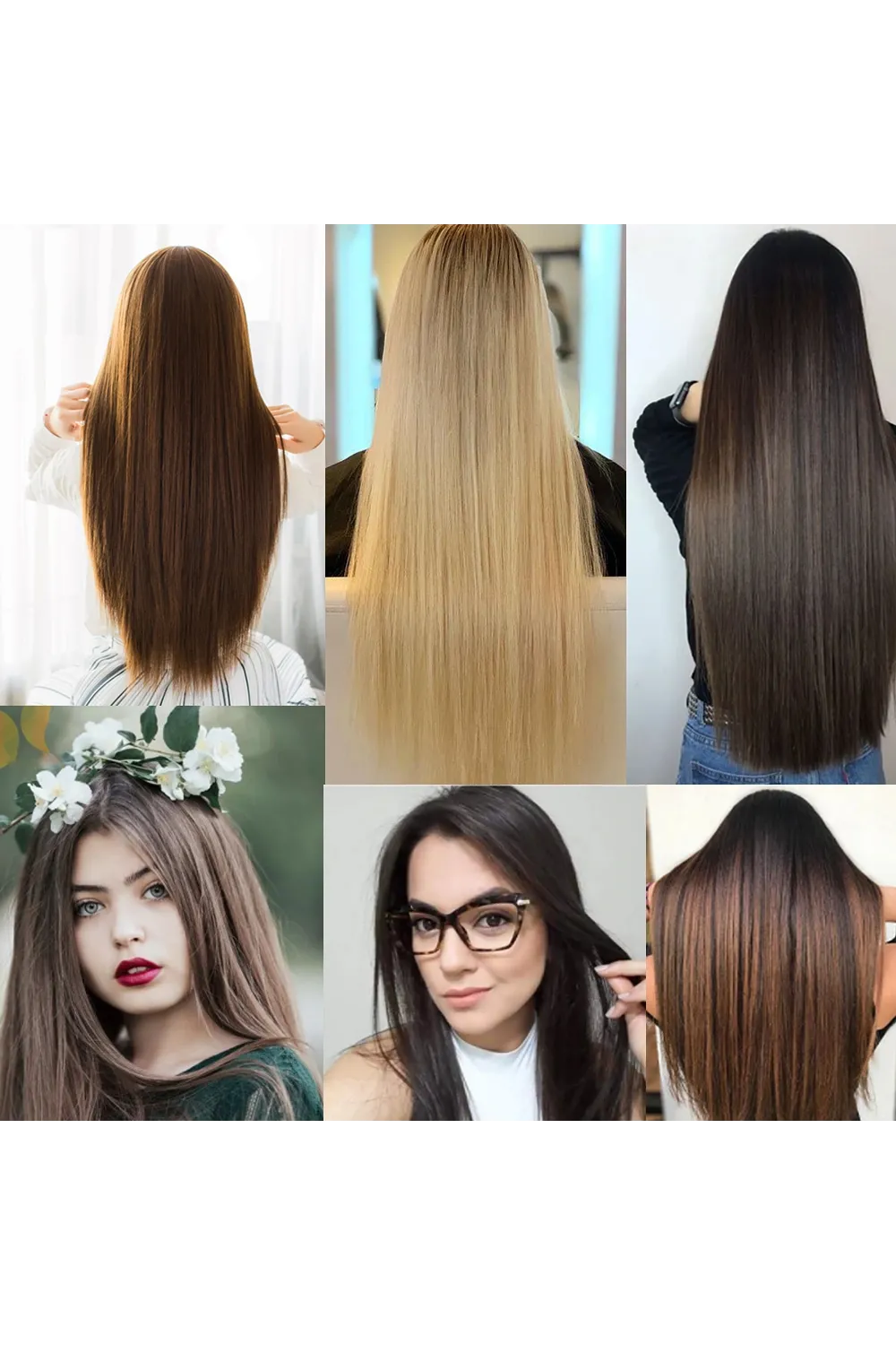 Fiber Sentetik Düz Yarım Ay + 2 Yan Çıt Çıt - Siyah