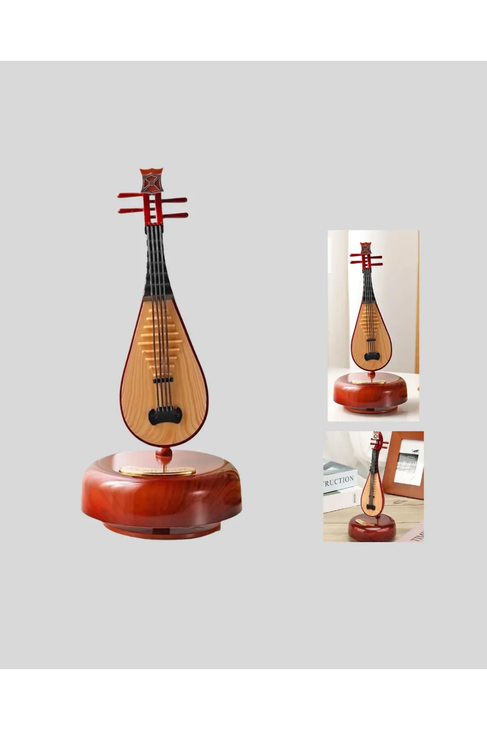 Figürlü Müzik Kutusu Zarif Melodili Dekoratif Model