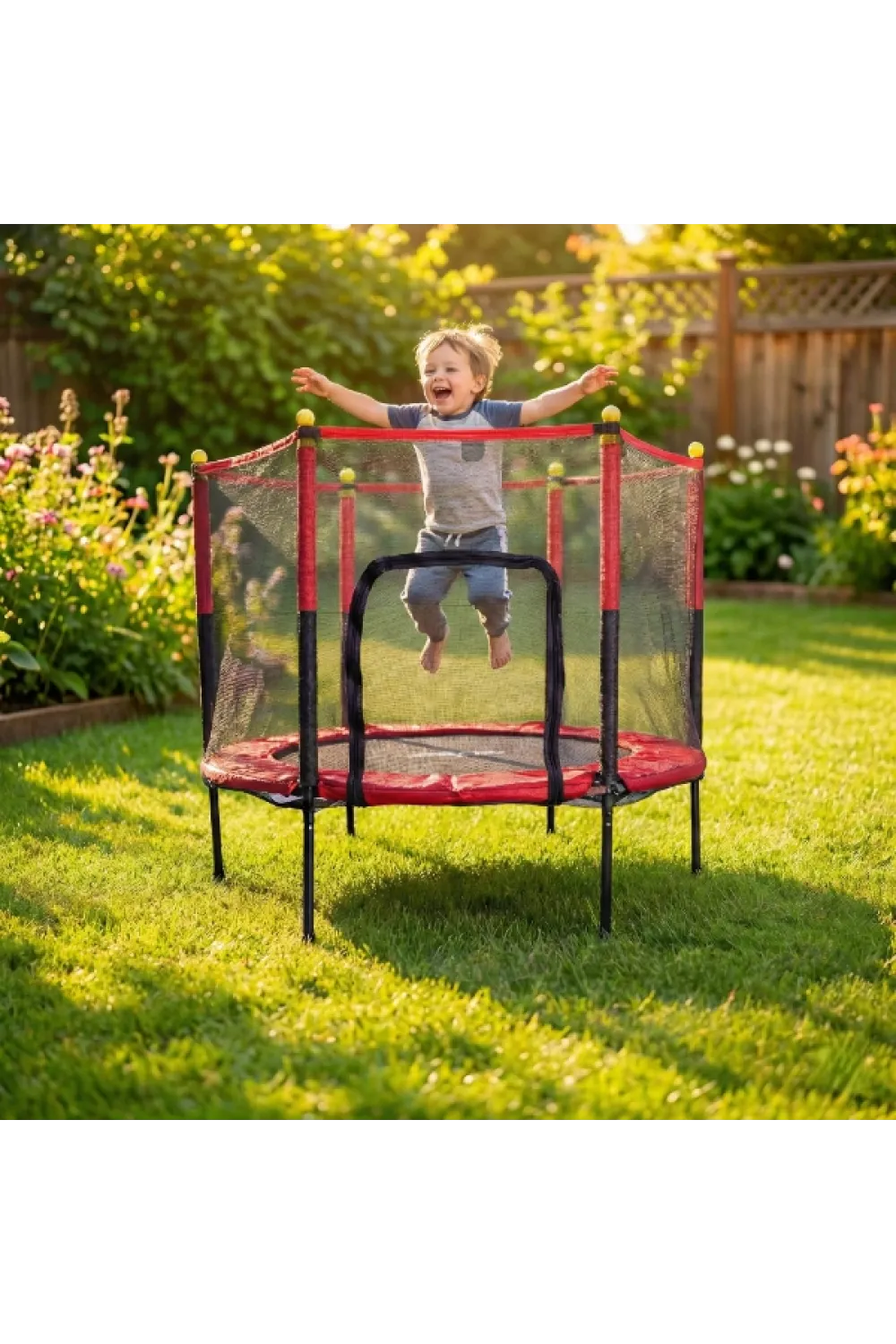 Fileli 140 cm Büyük Boy Trambolin