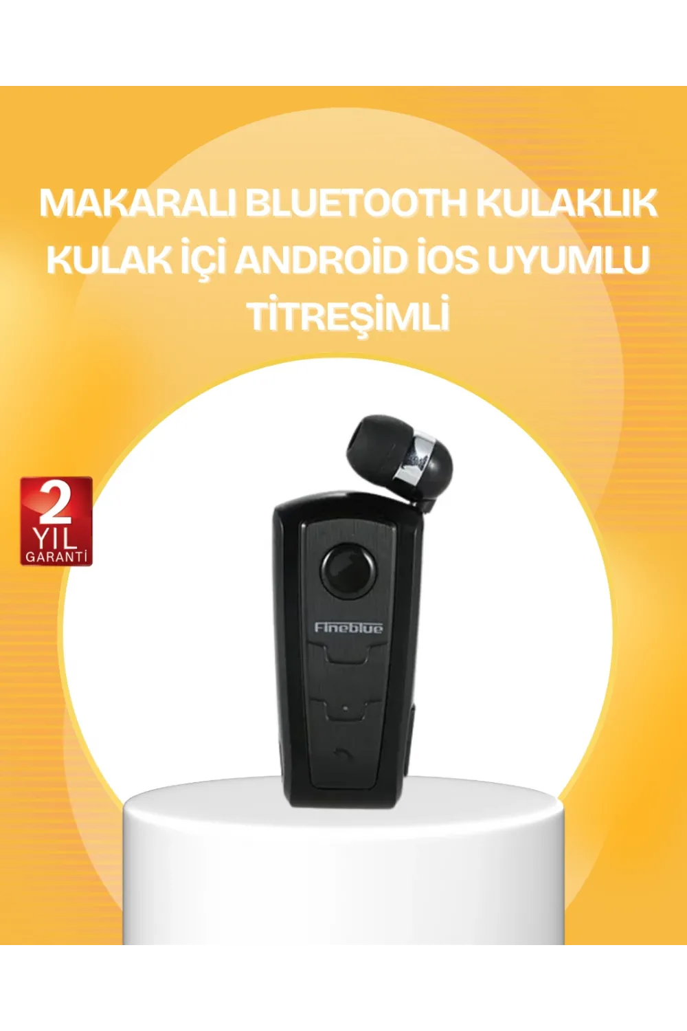 Fineblue F910 Bluetooth Kulaklık Gürültü Azaltma Titreşimli Tasarım