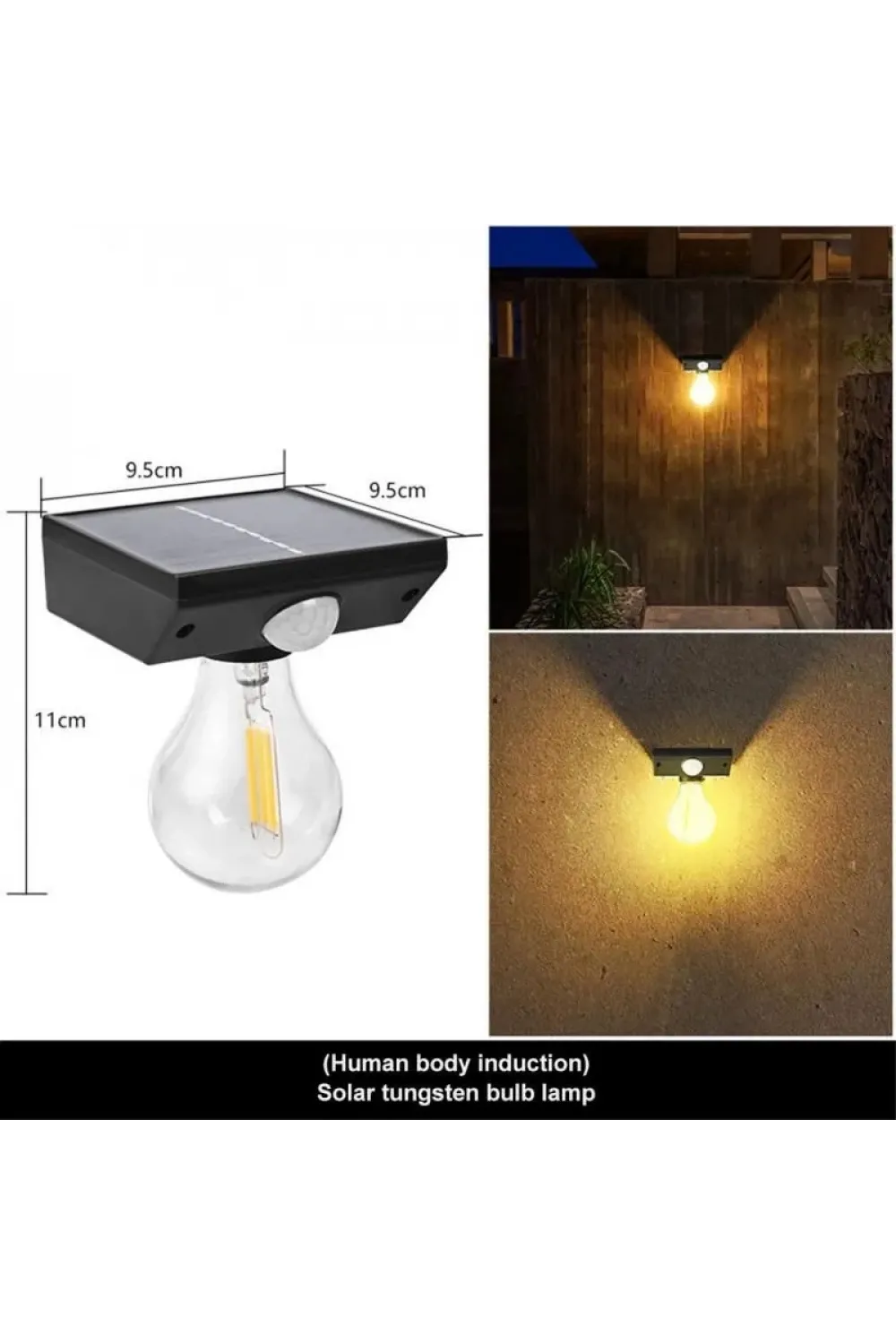 Fithome Yt-819 1 Watt Suya Dayanıklı Hareket Sensörlü Solar Led Lamba