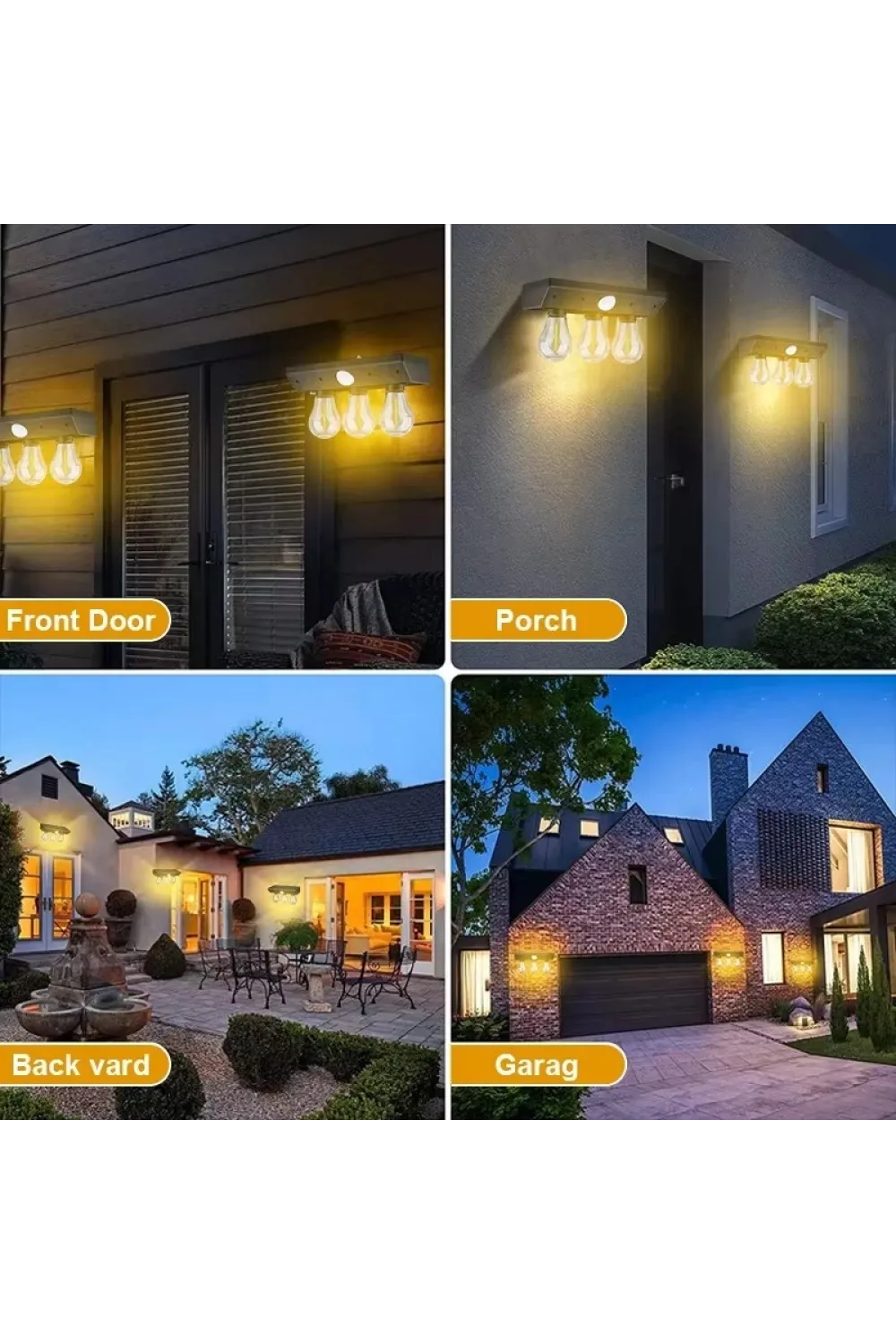 Fithome Yt-819 3 Watt Suya Dayanıklı Hareket Sensörlü Solar Led Lamba