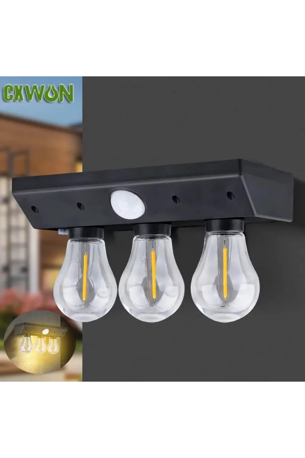 Fithome Yt-819 3 Watt Suya Dayanıklı Hareket Sensörlü Solar Led Lamba