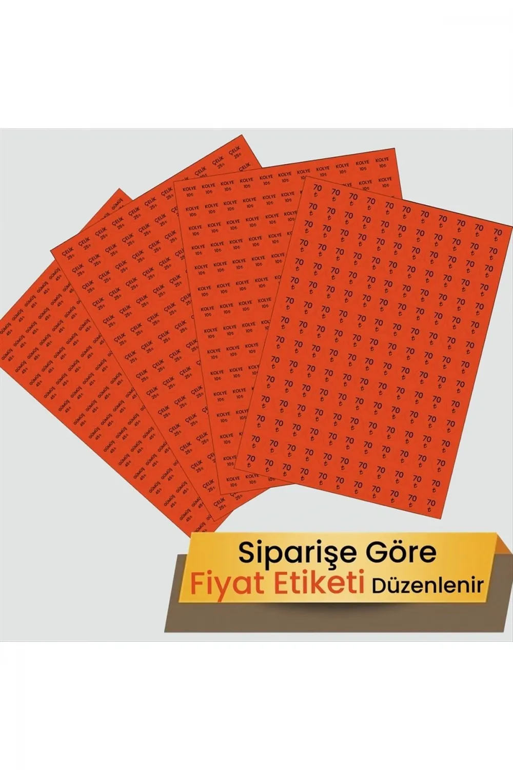 Fiyat Etiketi 165 Adet 15 mm