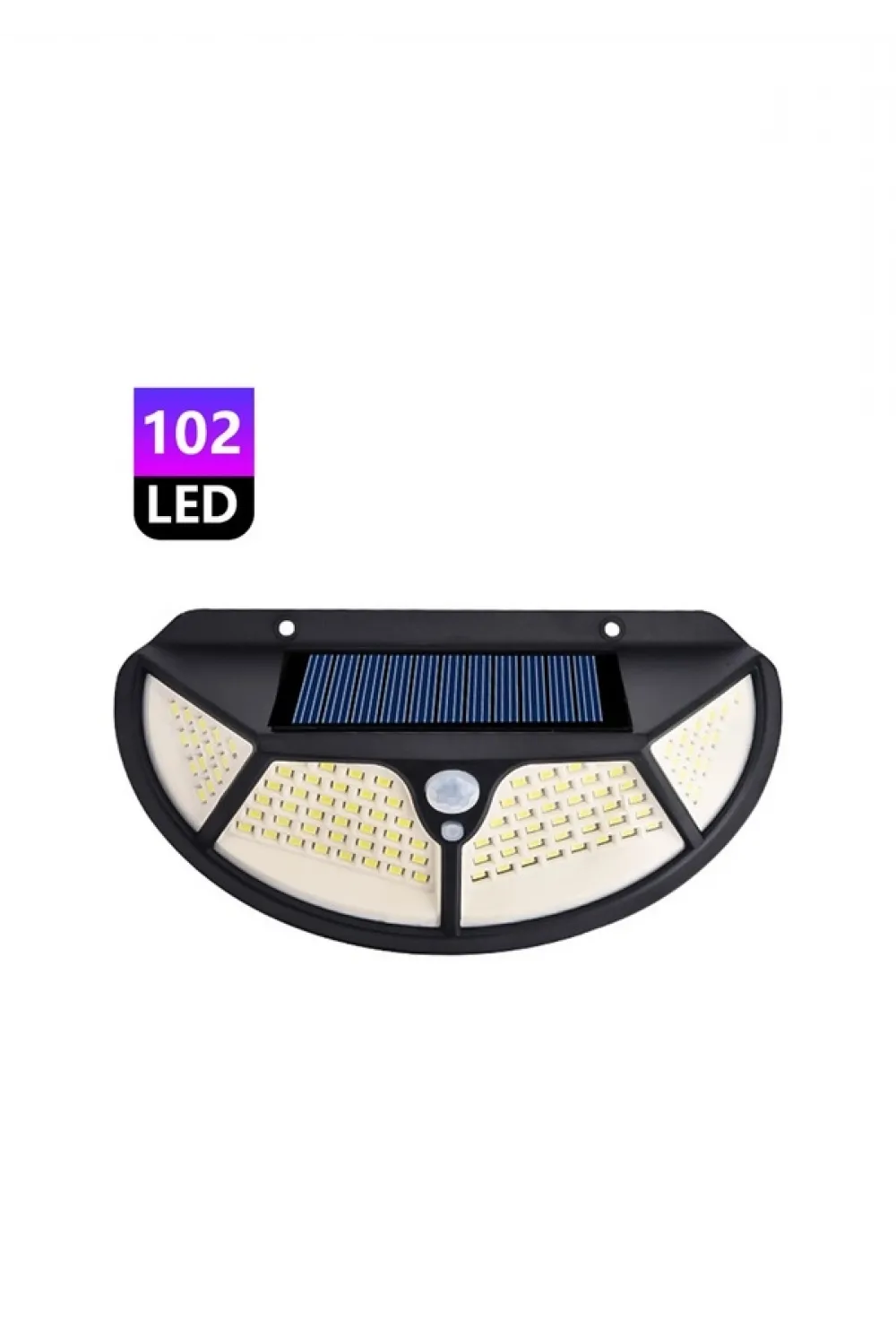 Fonksiyonel Sensörlü 102 Ledli Solar Bahçe Lambası