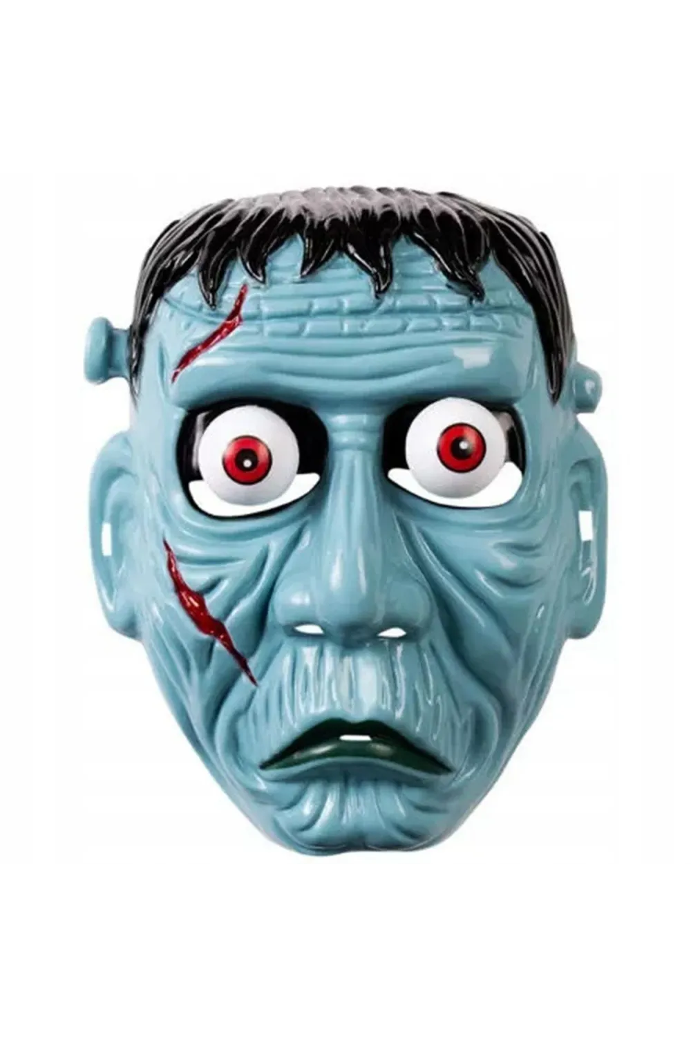 Frankenstein Temalı Sallanan Oynar Gözlü Maske