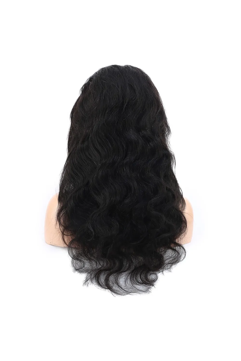 Front Lace Gerçek Tül Peruk Dalgalı  - Doğal - 65-70cm