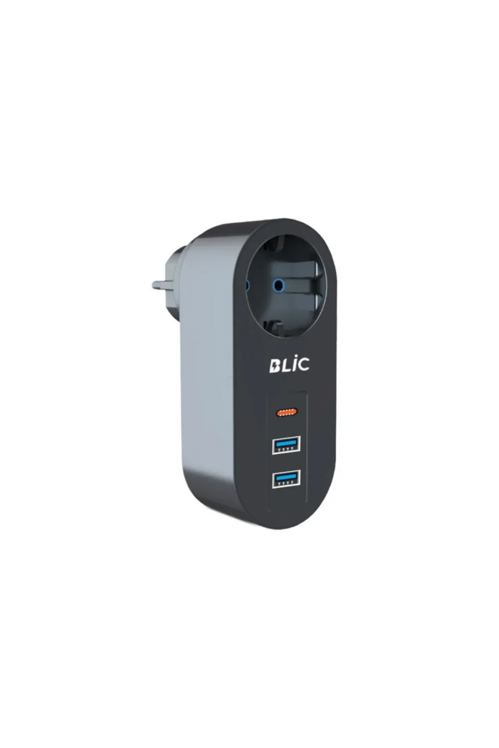 Ftr-07 2xusb 1xtypec Termal Akım Korumalı Isıya Dayanıklı Tekli Priz