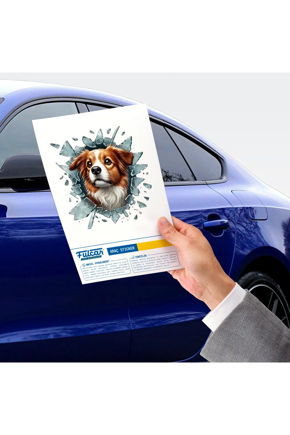 Fulcar Australian Shepherd Araç Stickerı