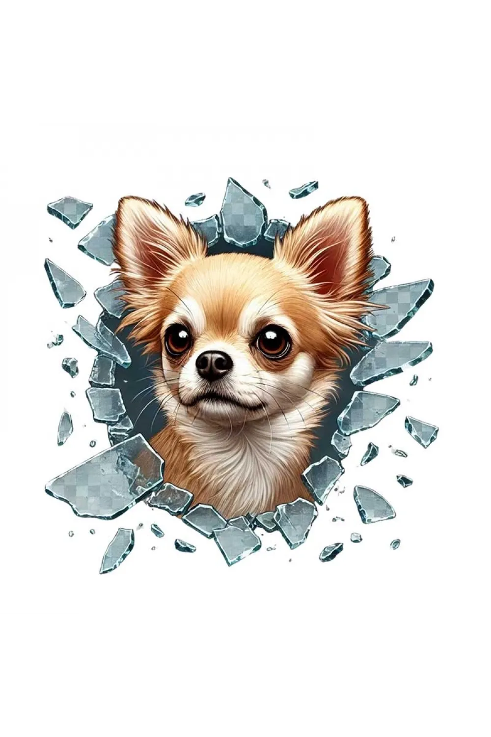 Fulcar Chiuahua Araç Stickerı