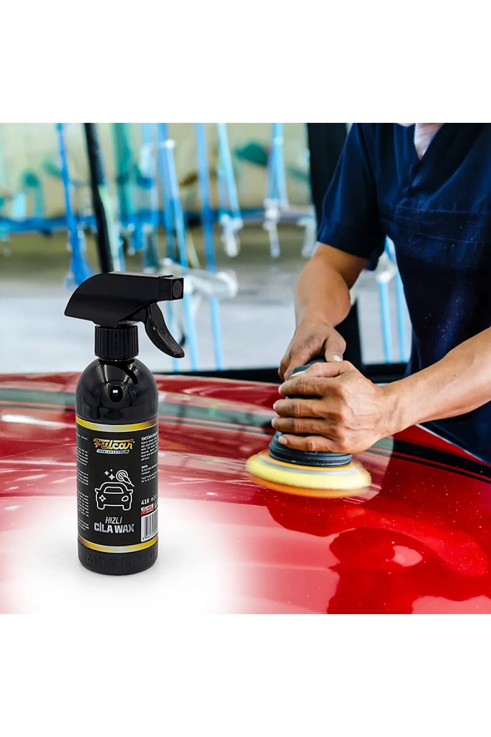 Fulcar Seramik Etkili Hızlı Cila Wax