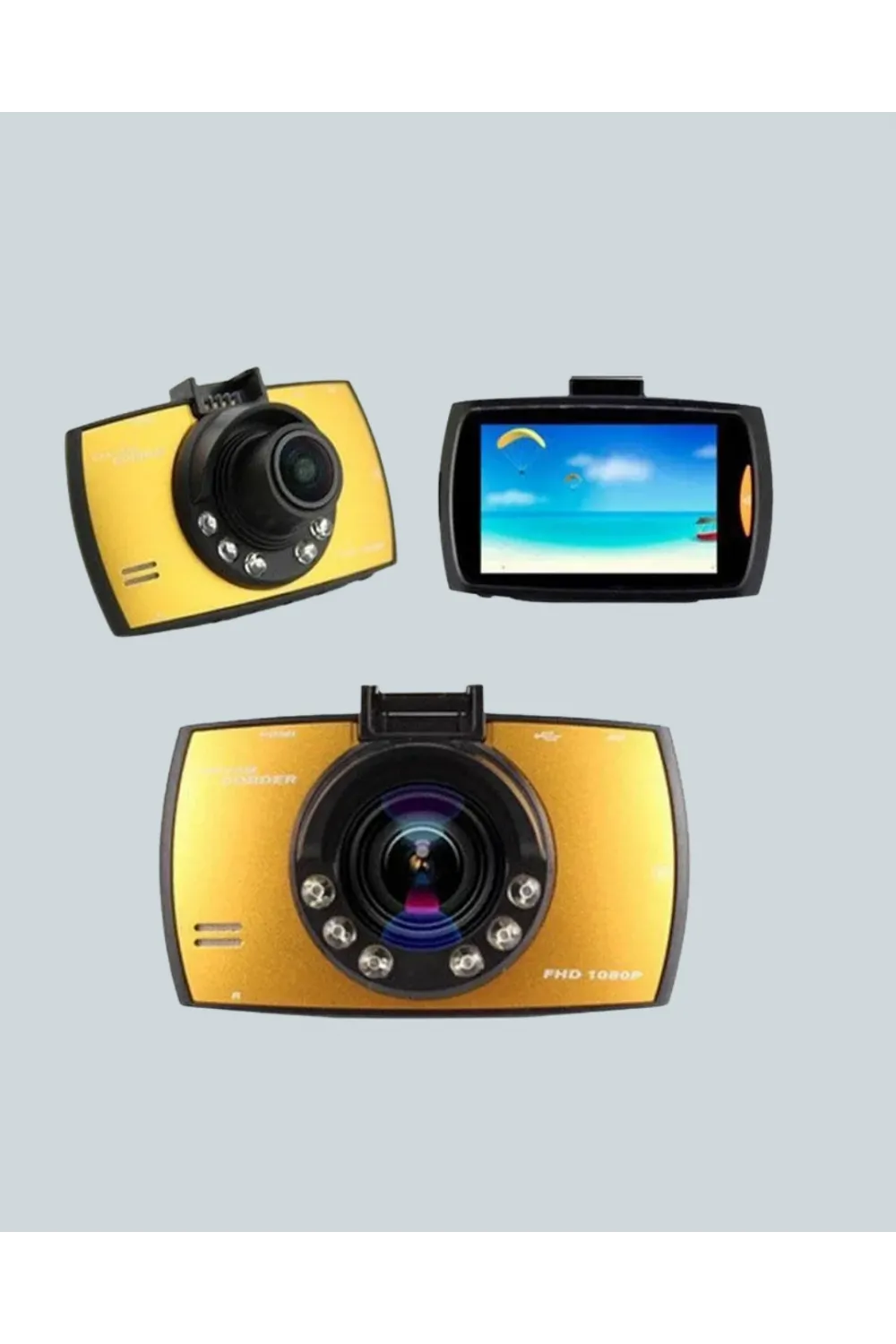 Full Hd Araç Kamerası G Sensor Gece Görüşlü Dash Cam