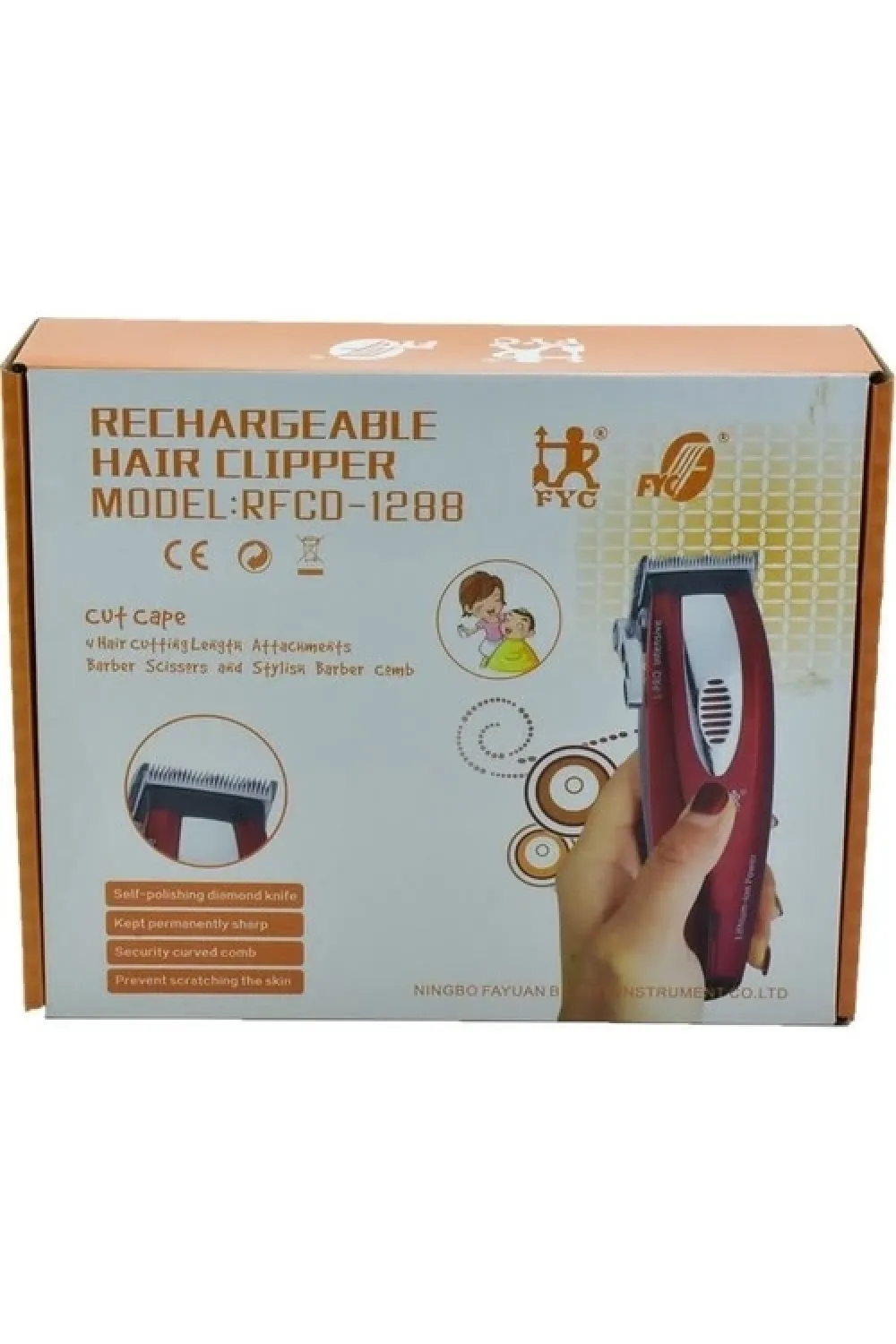 Fyc 1288 Profesyonel Tıraş Makinesi