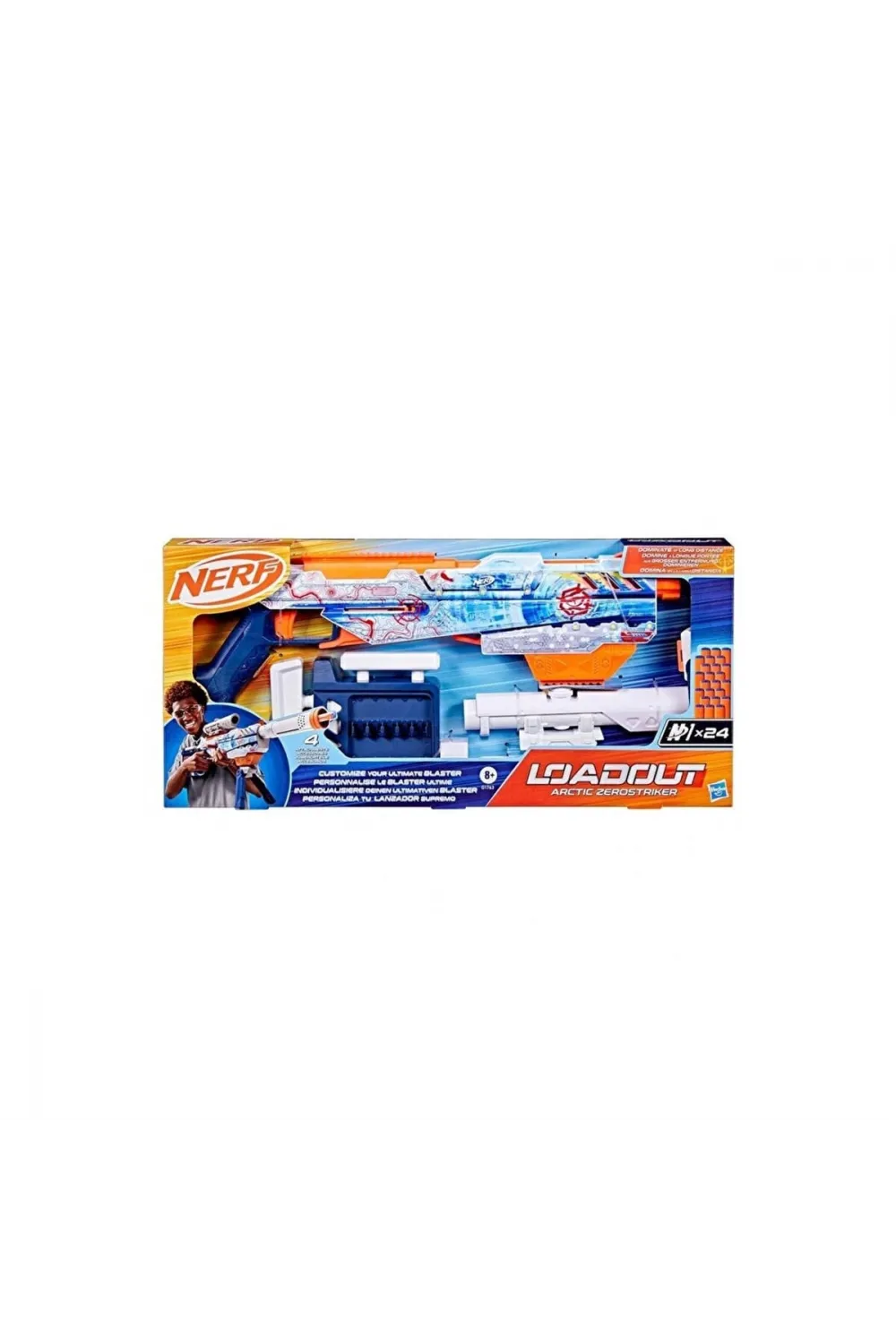 G1763 Nerf Loadout Artic Zerostriker