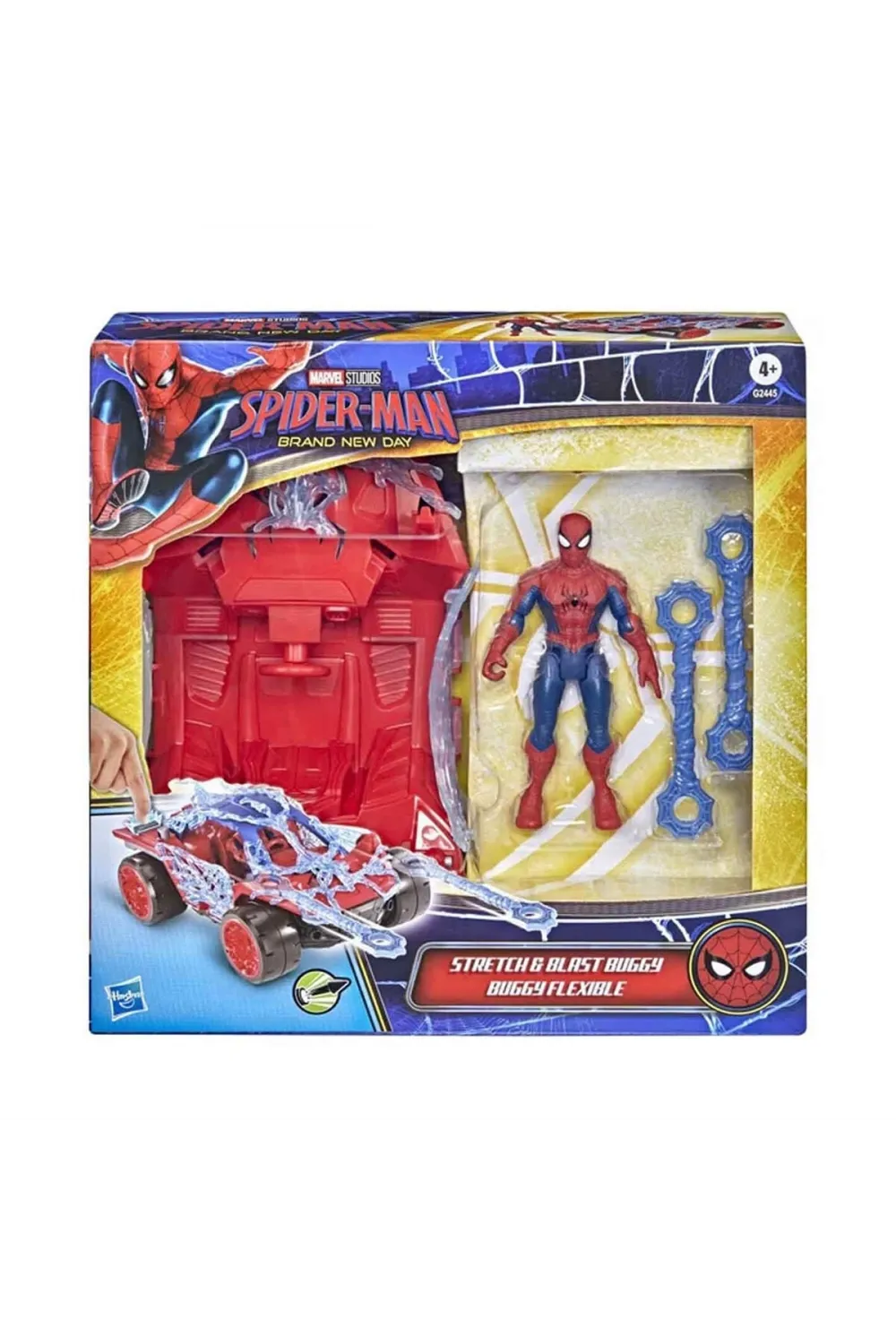 G2445 Spider-Man Actionverse Stretch Figür ve Web Blast Araç