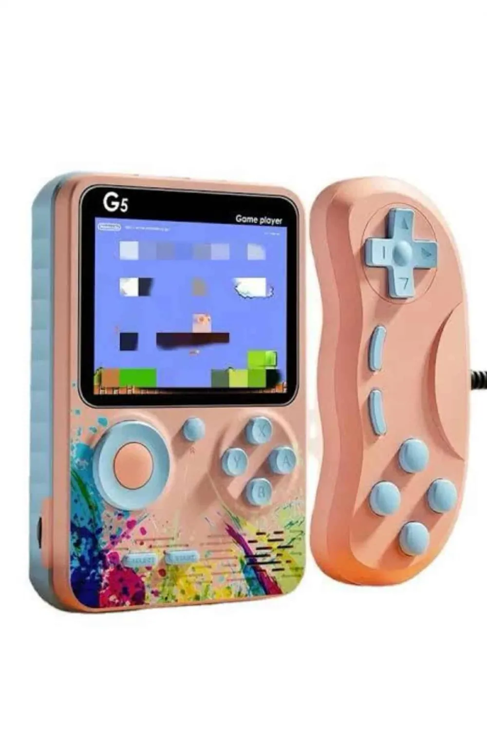 Game Box Mini 500 Adet Retro Oyun Taşınabilir Oyun Konsolu